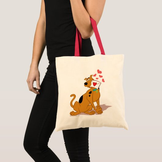 Scooby-Doo - Holding Valentijn Envelope Tote Bag (Voorkant (product))