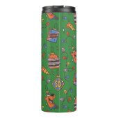 Scooby-Doo Holiday Snack Lights Pattern Thermosbeker (Achterkant)