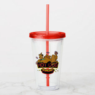 Scooby-Doo Hot Dog Neon Sign Acryl Drinkbeker