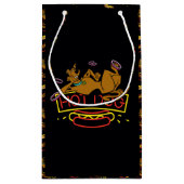 Scooby-Doo Hot Dog Neon Sign Klein Cadeauzakje (Achterkant)