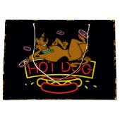 Scooby-Doo Hot Dog Neon Sign Large Cadeautasje (Voorkant)