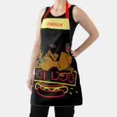 Scooby Doo Hot Dog Neon Sign Schort (Insitu)
