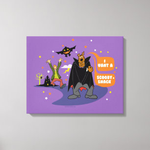 Scooby-Doo Ik vervang een Scooby Snack Canvas Afdruk