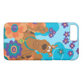 Scooby-Doo in bloemen Case-Mate iPhone Case (Achterkant (Horizontaal))