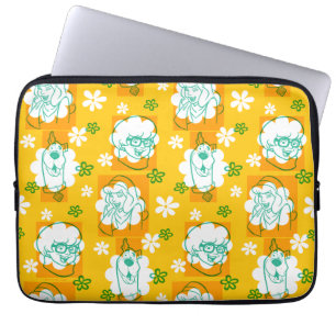 Scooby-Doo   Karakter Floral Patroon Laptop Sleeve