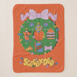 Scooby-Doo Kerst Snack Krans Grafisch Sherpa Deken