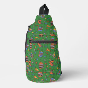 Scooby-Doo Kerst Snack Lichten Patroon Sling Bag