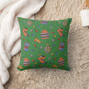 Scooby-Doo Kerst Snack Lichtjes Patroon Kussen