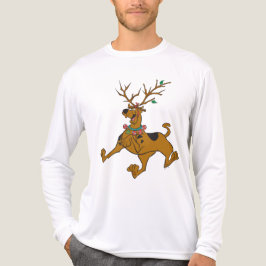 Scooby-Doo Kerstfeestdag Antlers Tri-Blend Shirt