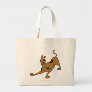 Scooby-doo klaar om te spelen grote tote bag