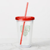 Scooby-Doo | klittenband Acryl Drinkbeker (Achterkant)