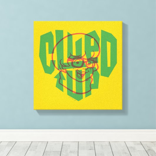 Scooby-Doo | klittenband Canvas Afdruk (Insitu (Houten vloer))