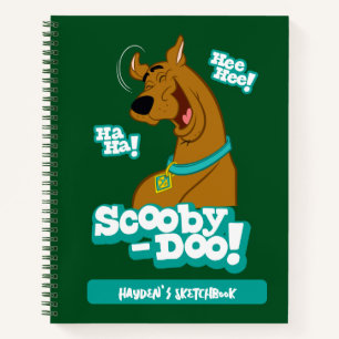 Scooby-Doo lachtekening Notitieboek