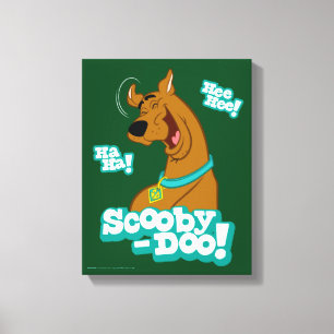 Scooby-Doo Laughing Canvas Afdruk