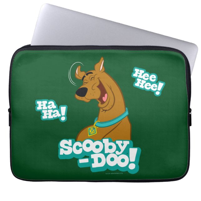 Scooby-Doo Laughing Laptop Sleeve (Voorkant)