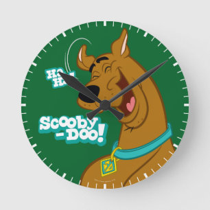 Scooby-Doo Laughing Ronde Klok