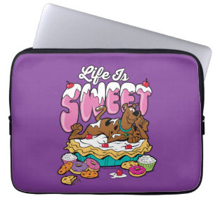 Scooby-doo "Life is Sweet" Laptop Sleeve