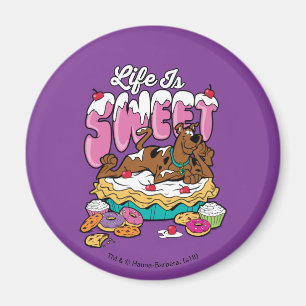 Scooby-doo "Life is Sweet" Magneet