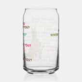 Scooby-Doo loopt "Waar ben je?" Blikvorm Glas (Rechts)