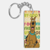 Scooby-Doo loopt "Waar ben je?" Sleutelhanger (Voorkant Links)