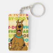 Scooby-Doo loopt "Waar ben je?" Sleutelhanger (achterkant)