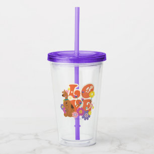 Scooby-Doo "Love" Acryl Drinkbeker