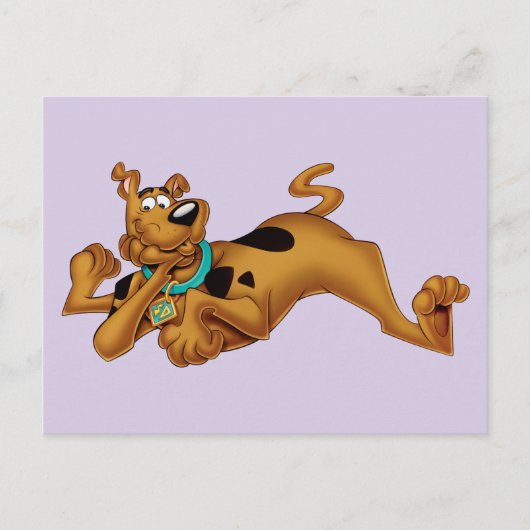 Scooby-Doo Lying Down Briefkaart (Voorkant)