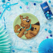 Scooby-Doo Lying Down Papieren Bordje (Feest)
