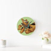 Scooby-Doo Lying Down Ronde Klok (Huis)