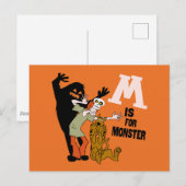 Scooby-Doo | M is voor Monster Briefkaart (Voorkant / Achterkant)
