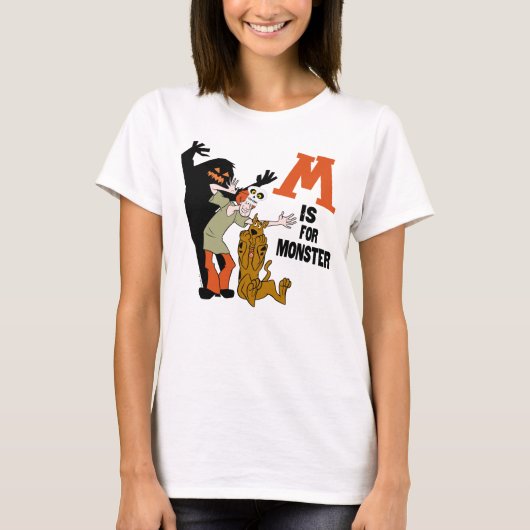 Scooby-Doo | M is voor Monster T-shirt (Voorkant)