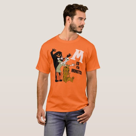 Scooby-Doo | M is voor Monster T-shirt (Voorkant volledig)