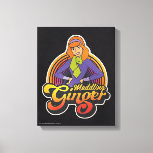 Scooby-Doo "Meddling Ginger" Daphne Canvas Afdruk