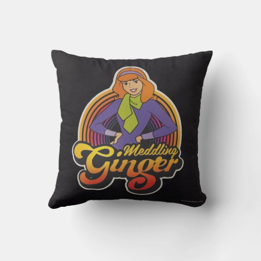 Scooby-Doo | "Meddling Ginger" Daphne Kussen (Achterkant)