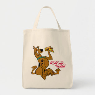 Scooby-doo met Pizza Slice Tote Bag