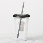Scooby-Doo met UFO Acryl Drinkbeker (Achterkant)
