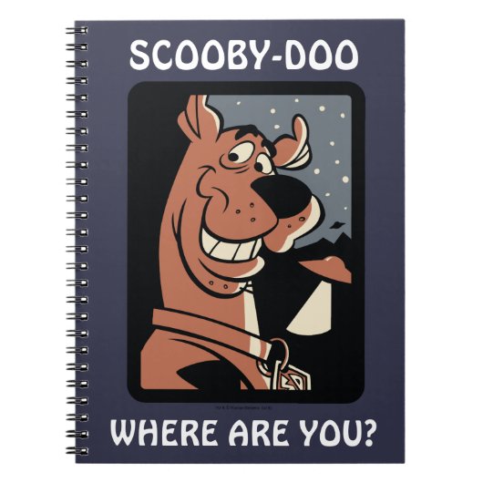 Scooby-Doo met UFO Notitieboek (Voorkant)