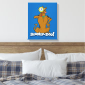 Scooby-doo met vergrootglas canvas afdruk (Insitu (Slaapkamer))