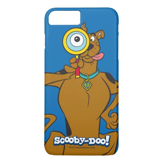 Scooby-doo met vergrootglas Case-Mate iPhone case (Achterkant)