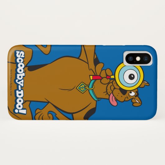 Scooby-Doo met vergrootglas Case-Mate iPhone Case (Achterkant (horizontaal))
