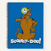 Scooby-Doo met vergrootglas Notitieboek (Voorkant)