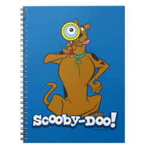 Scooby-doo met vergrootglas notitieboek