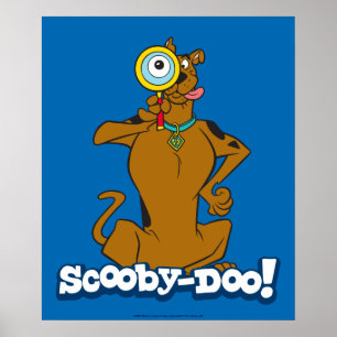 Scooby-Doo met vergrootglas Poster