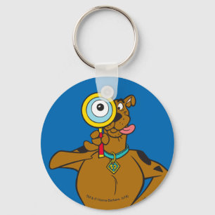 Scooby-Doo met vergrootglas Sleutelhanger