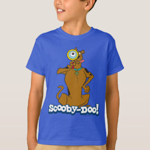 Scooby-doo met vergrootglas t-shirt