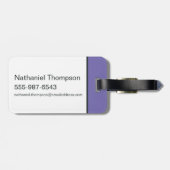 Scooby-Doo! Monster Silhouette Logo Bagagelabel (Achterkant horizontaal)