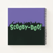 Scooby-Doo! Monster Silhouette Logo Notitieboek (Achterkant)