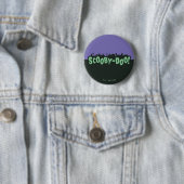 Scooby-Doo! Monster Silhouette Logo Ronde Button 5,7 Cm (In situ)