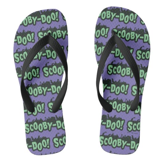 Scooby-Doo! Monster Silhouette Logo Teenslippers (Voetbed)