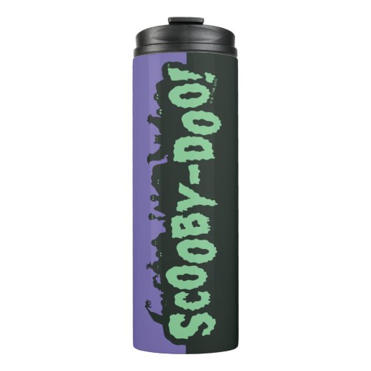 Scooby-Doo! Monster Silhouette Logo Thermosbeker (Voorkant)